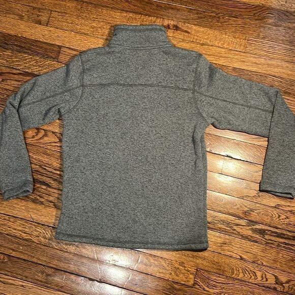 The North Face men’s grey quarter-zip sweater / base layer size small - Picture 2 of 6